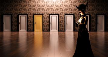 door doors fantasy wall floor