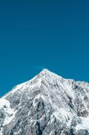 Cold Mountain peak Landscape