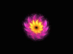 fantasy idea of flower