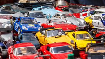 toy colored cars