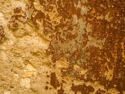 Texture of weathered old plastered Wall, Background