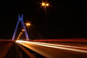 In The Evening Lights At Night