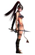 girl warrior fantasy drawing