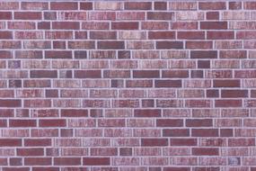 burgundy brick wall