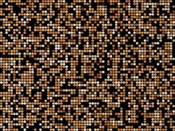 brown, white and black dots, texture, abstract background