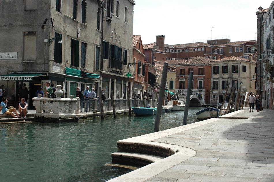 Italy Veneto water channel