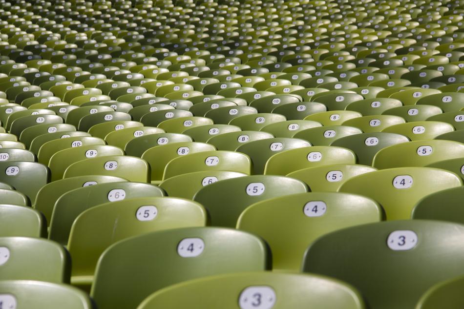 photo of audience seats