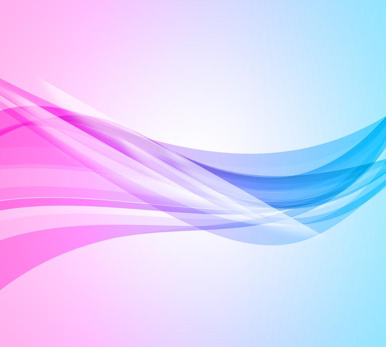 pink and blue background with waves