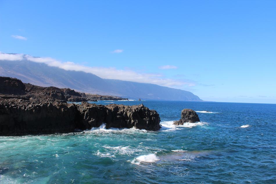 Island Costa Sea landscape
