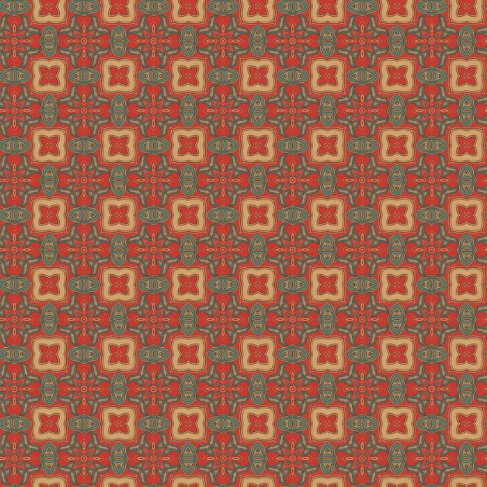 red pattern background drawing