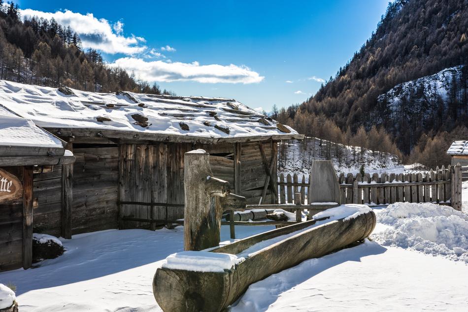 South Tyrol Almen Village Mountain