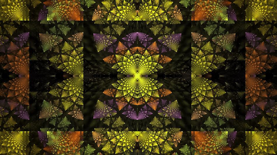 fractal multicolor art