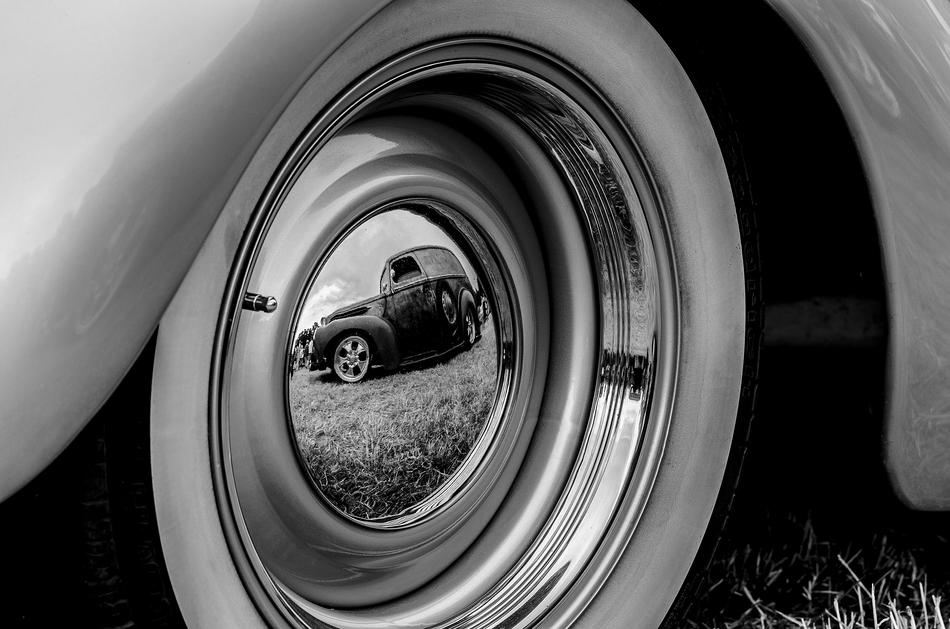 Car Black White