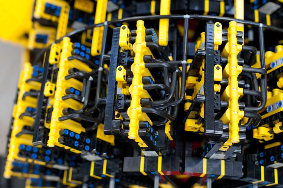Lego Car Powered By