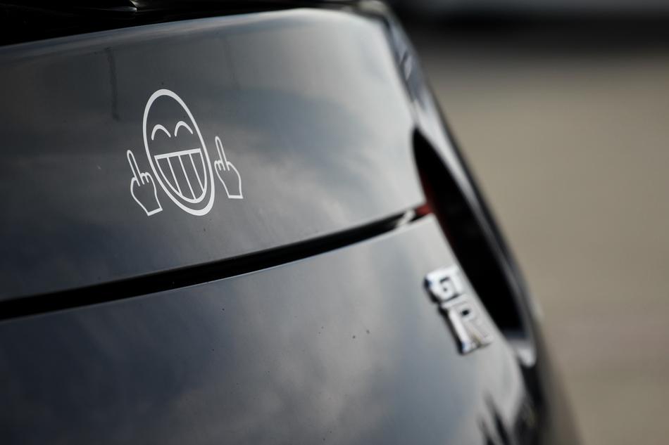 Sticker Car Emoji