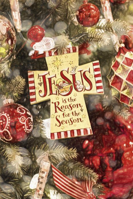 Christmas Jesus Ornament