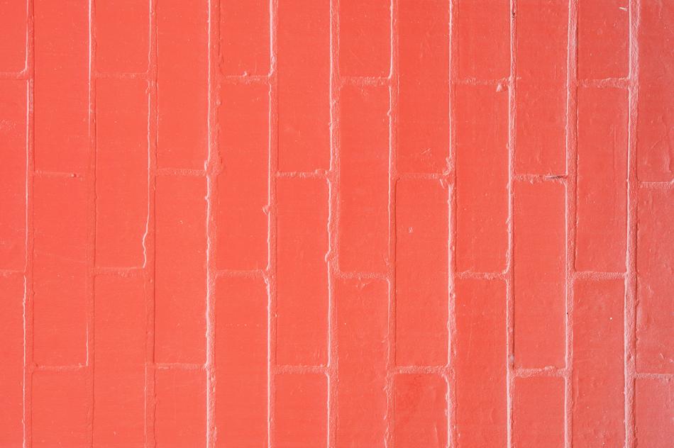 Aged Back red wall