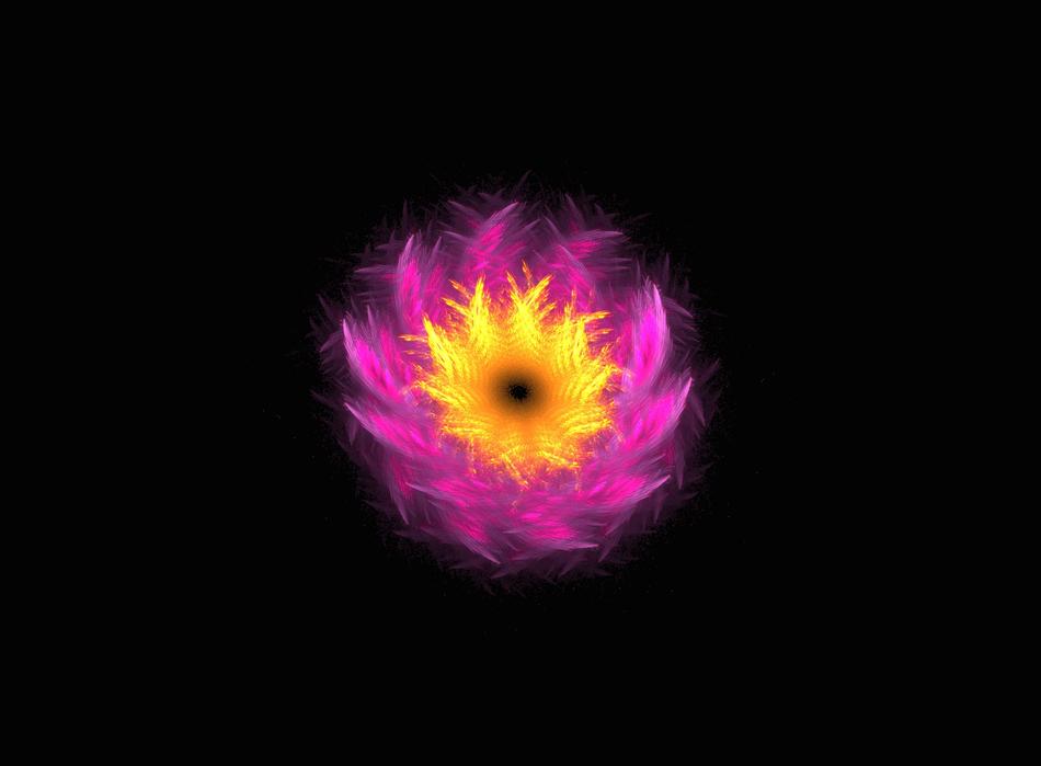 fantasy idea of flower
