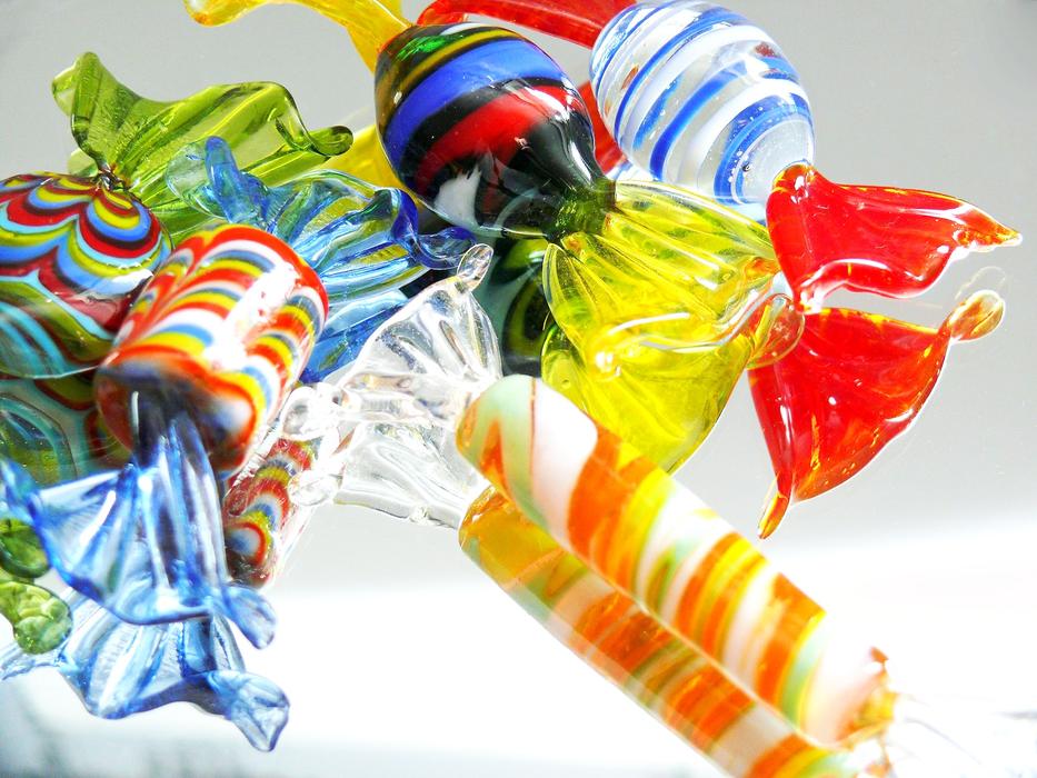 Blue Candy Colorful