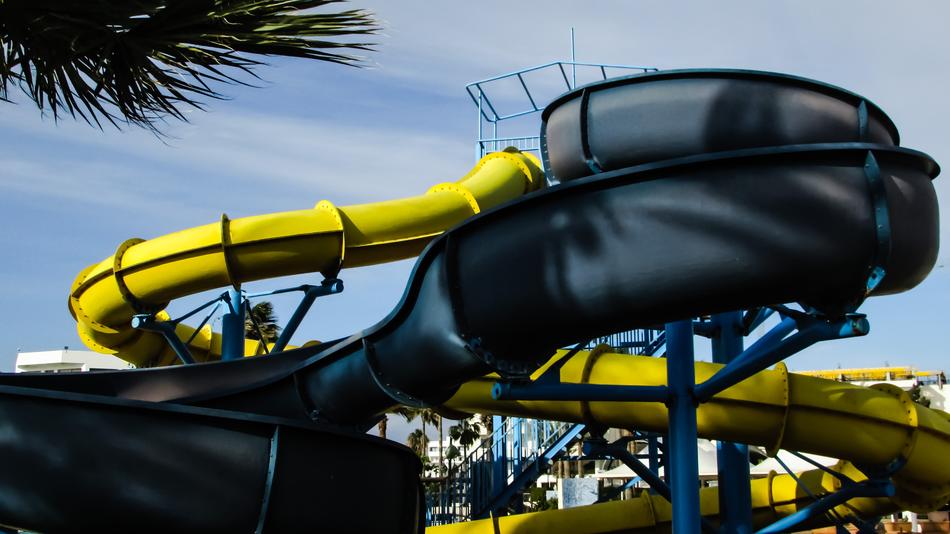 fun water park slides