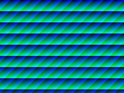 drawing of green and blue texture structure