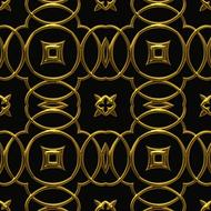 seamless pattern abstract gold drawing