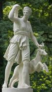 Goddess Diana Hunting statue