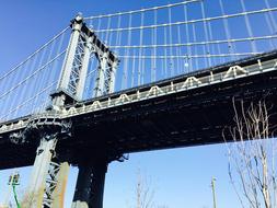 Bridge Manhattan Winter