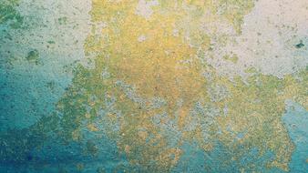 Abstract Backdrop blue and yellow drawing