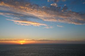 Sunset Sea Sky
