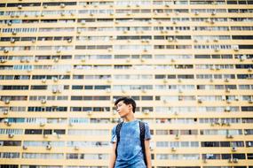 Building Low Angle man