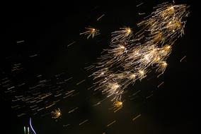Fireworks Old and new light