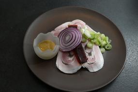 vegetable dish on the table