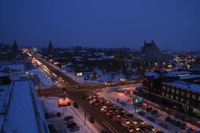 Omsk Winter Road