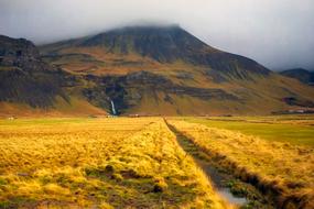 Iceland Mountains Valley