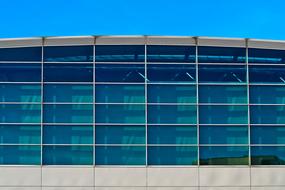 wonderful blue Facade