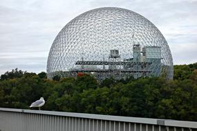 large dome over the building