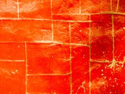 Background Wall Building red gold