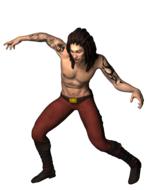 image of a posing man