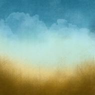 yellow and blue grunge background