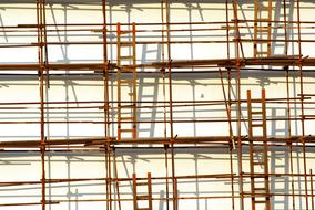 Scaffolding Ladder construction