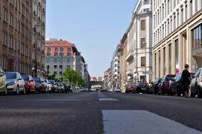 road with a view of the city
