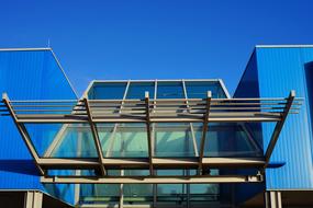 glass modern facade