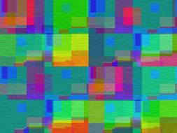 colorful design as a abstract drawing