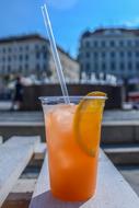 cold orange juice