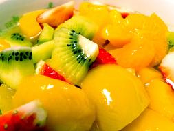 fruit salad is delicious