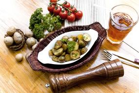 roast potatoes with spices