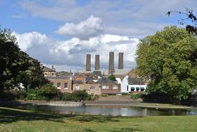 landscape of London Park Coal