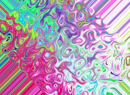 colorful stained glass, abstract background