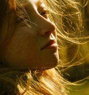 absolutely beautiful Girl Face sun